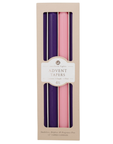 12" Advent Candles