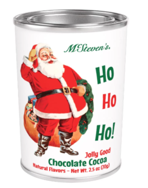 Vintage Santa Chocolate Cocoa Tin