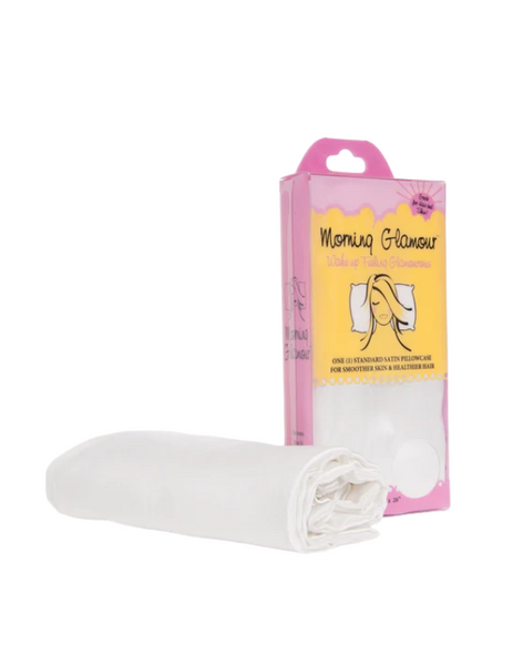 Morning Glamour Satin Single Pillowcase in Assorted Colors