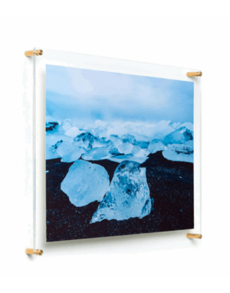 Wexel Art 18x24 Acrylic Double Pane Floating Frame