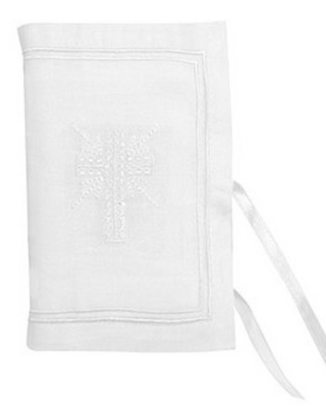 Crocheted Cross Bible Cover