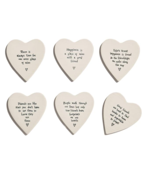 Heart Coasters--Assorted Designs
