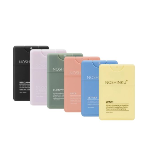 Noshinku Refillable Natural Hand Sanitizer 18 ml Pocket Sprayer