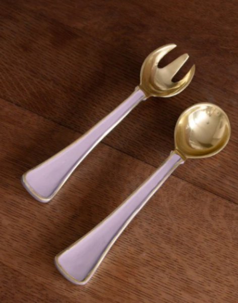 Beatriz Ball Soho Salad Server--Lilac