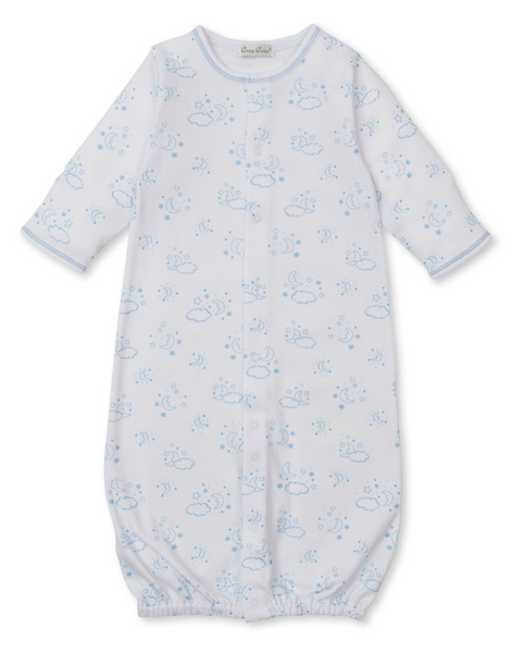 Kissy Kissy Cheerful Good Night Convertible Gown - Blue