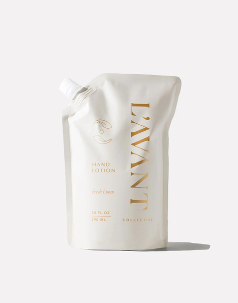 L'Avant 20 oz Hand Lotion Refill Pouch - Fresh Linen