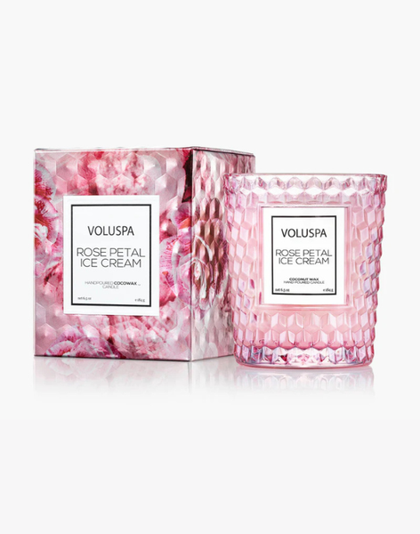 Voluspa Classic Candle - Rose Petal Ice Cream