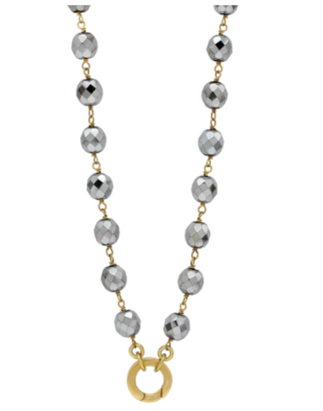 Ensemble Necklace--Bright Silver