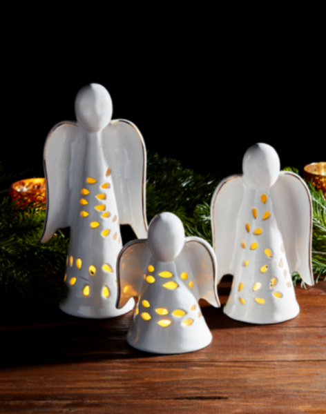 Pierced Angel Sitter in Assorted Sizes Pierced Angel Sitter in Assorted Sizes