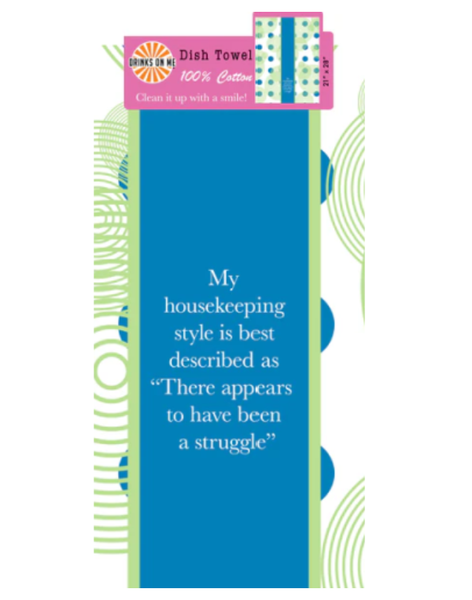 Dish Towel--My Housekeeping Style