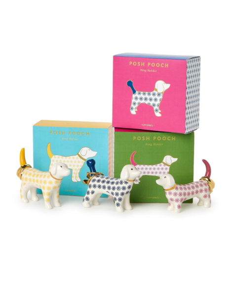 Dog Ceramic Ring Holder