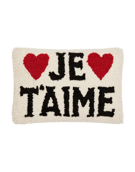 Je T'aime Hook Pillow