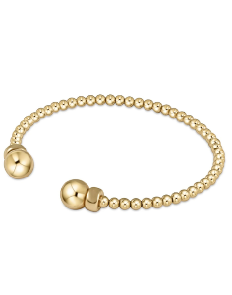 eNewton Classic Gold 3mm Cuff