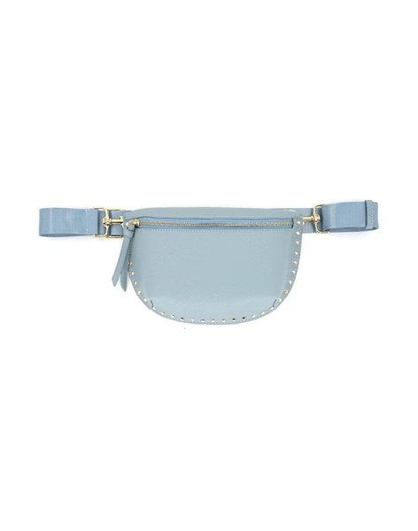 Fanny Pack With Studs - Sky Blue