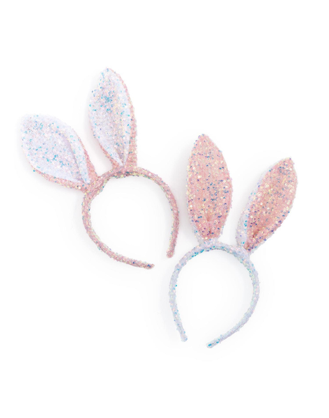 Sequin Bunny Ears Headband