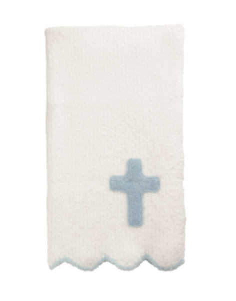 Chenille Cross Blanket