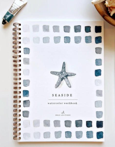Seaside Watercolor Workbook