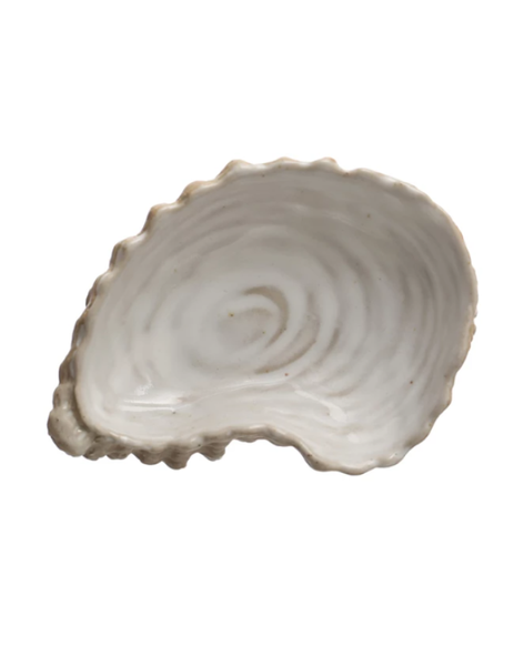 White Shell Ostreidae Dish