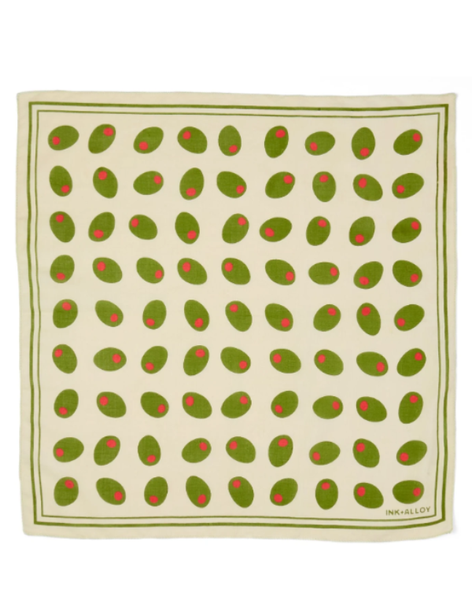 Carson Olive 21" Bandana