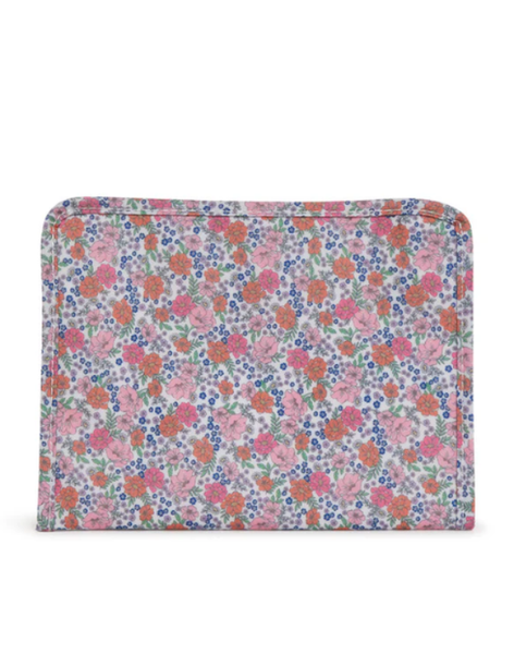 TRVL Medium Roadie Zip Pouch--Garden Floral
