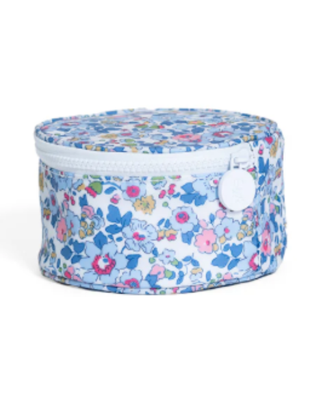 TRVL Round Jewelry Case--Bridgehamton