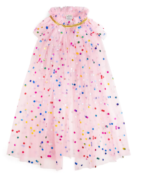 Pink Confetti Cape