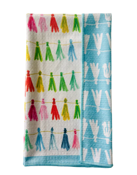 Tasslin' Tea Towel