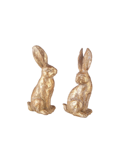 4.75" Gold Leaf Rabbit