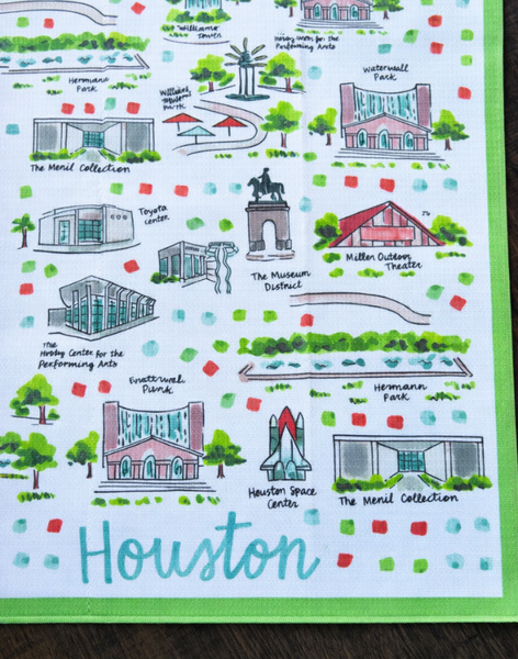Houston Tea Towel