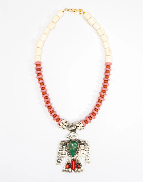 Metal Eagle Necklace