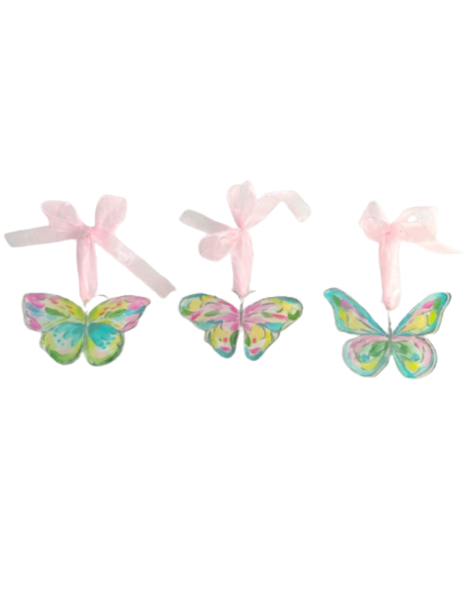 Cutout Acrylic Butterfly Ornament