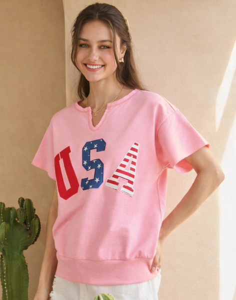 Julie USA Top