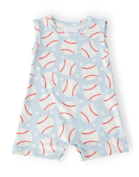 Baseball Shorty One Piece