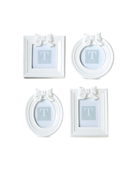 White Bow Frame - Assorted