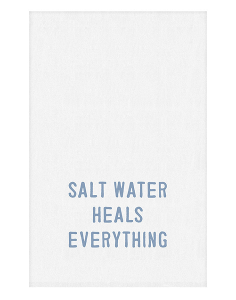 Salt Water Heals Towel