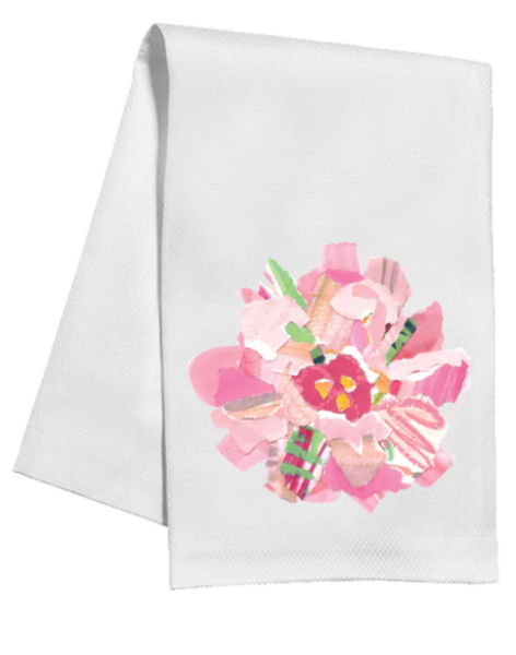 Kitchen Towel--Pink Poppy