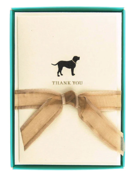 Black Lab Card and Envelopes Set