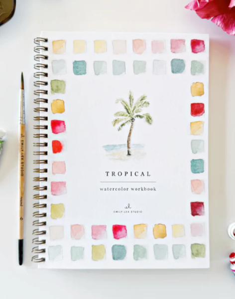 Tropical Watercolor Workbook