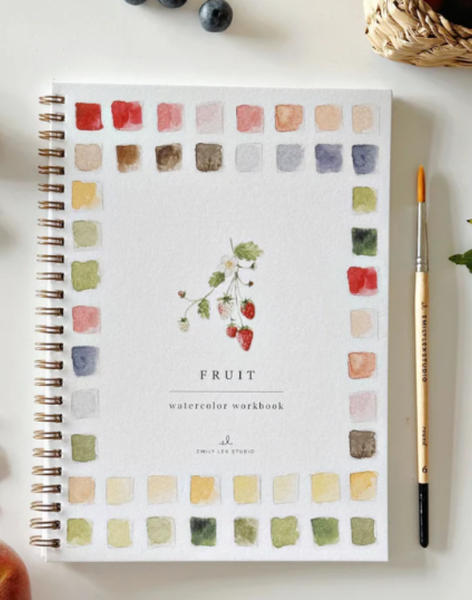Fruit Watercolor Workbook