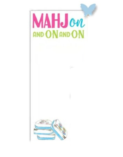Mahj On and On Luxe Skinny Pad
