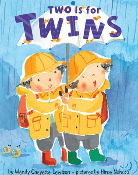 Two Is for Twins Board Book