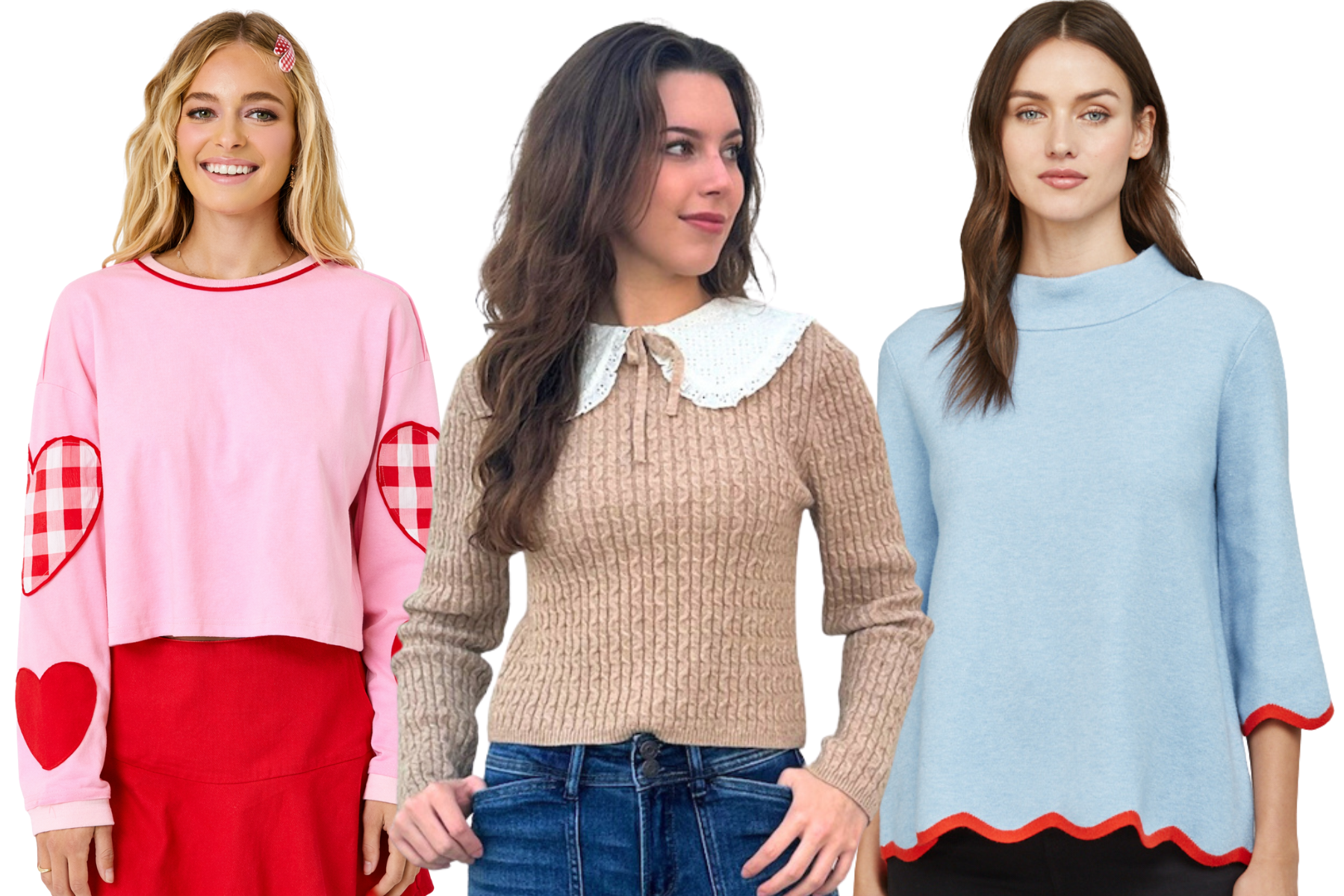 Bold holiday glam styling with eye-catching details designed to stand out all season long.