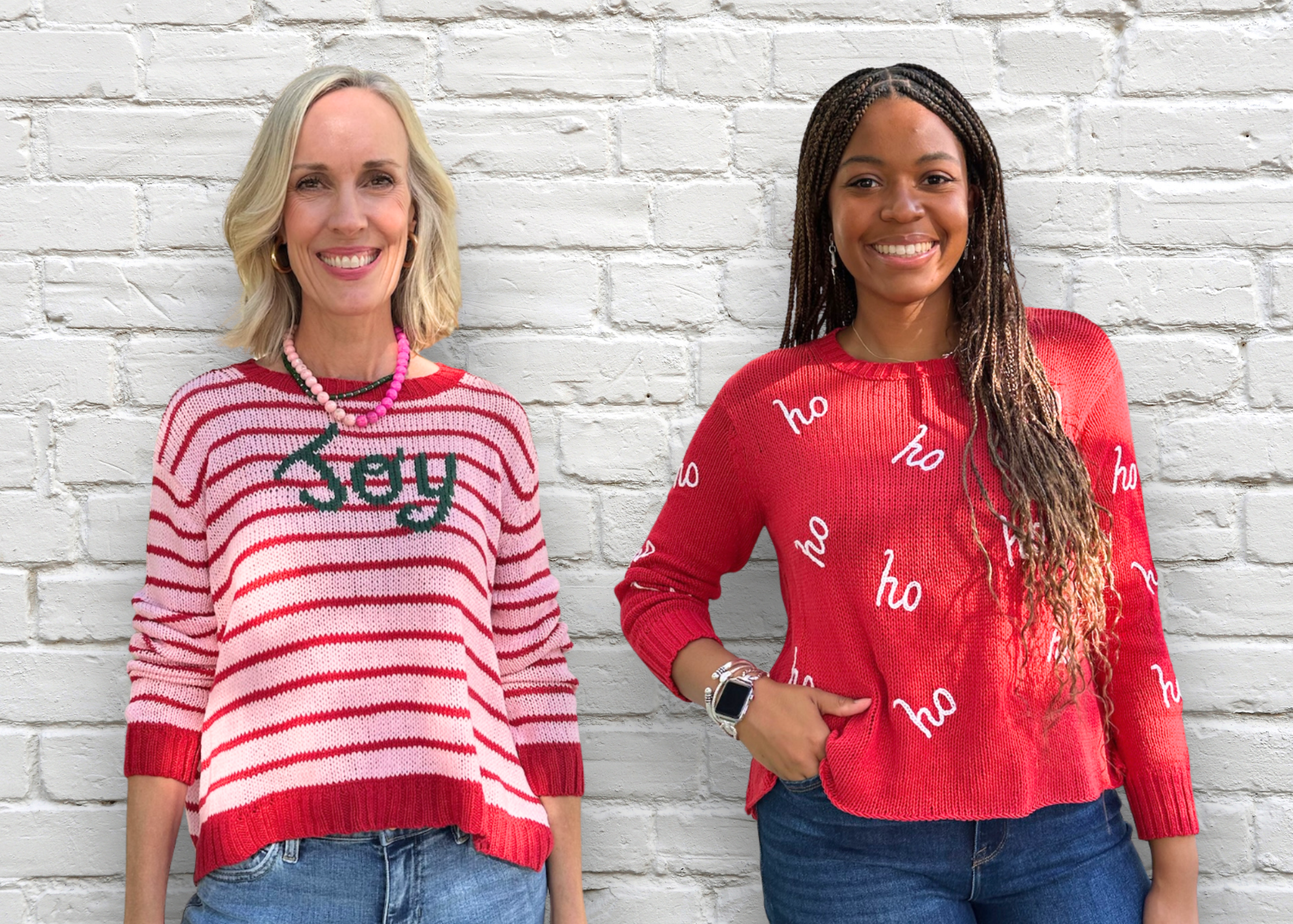 Shop Christmas sweaters designed for the season, from cheerful graphics to cozy knits perfect for every holiday moment.