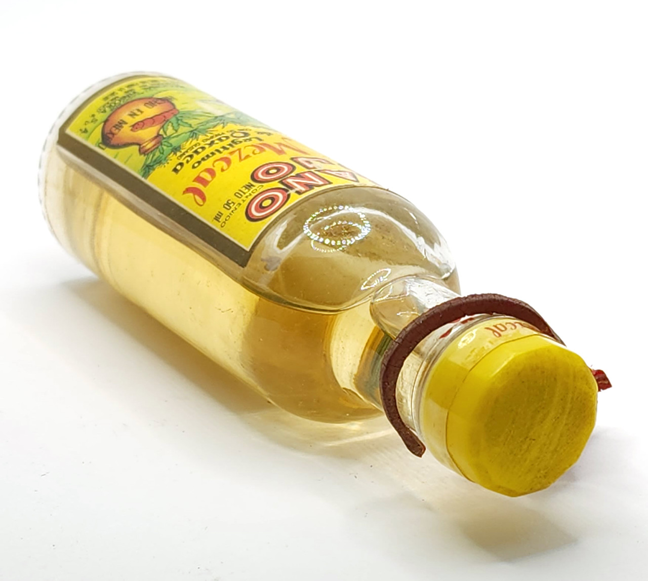 グサノ・ロッホ メスカル ミニチュアボトル Vintage Gusano Rojo Mezcal Still Sealed Mini Bottle Liquor