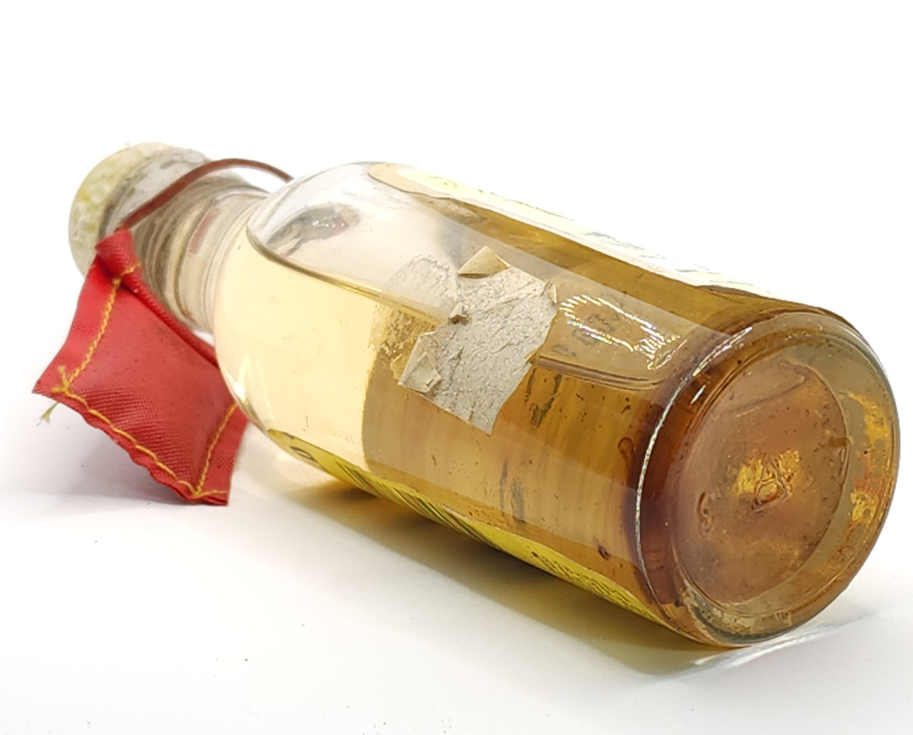 Vintage Sealed Gusano Rojo Mezcal Mini Bottle Liquor Nip with Worm