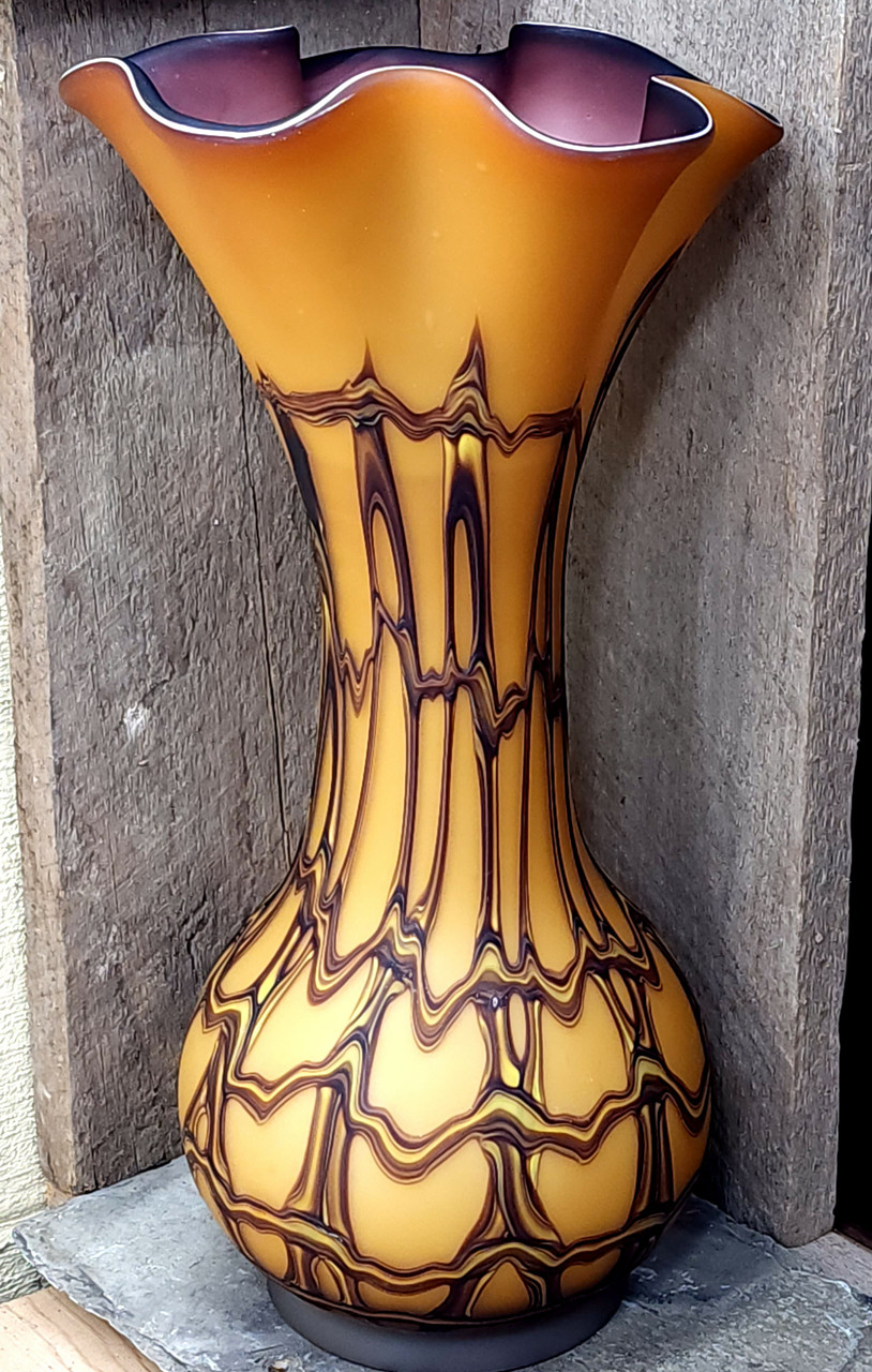 Large Hand Blown Baijan Essie Zareh Signed Multi-Layer