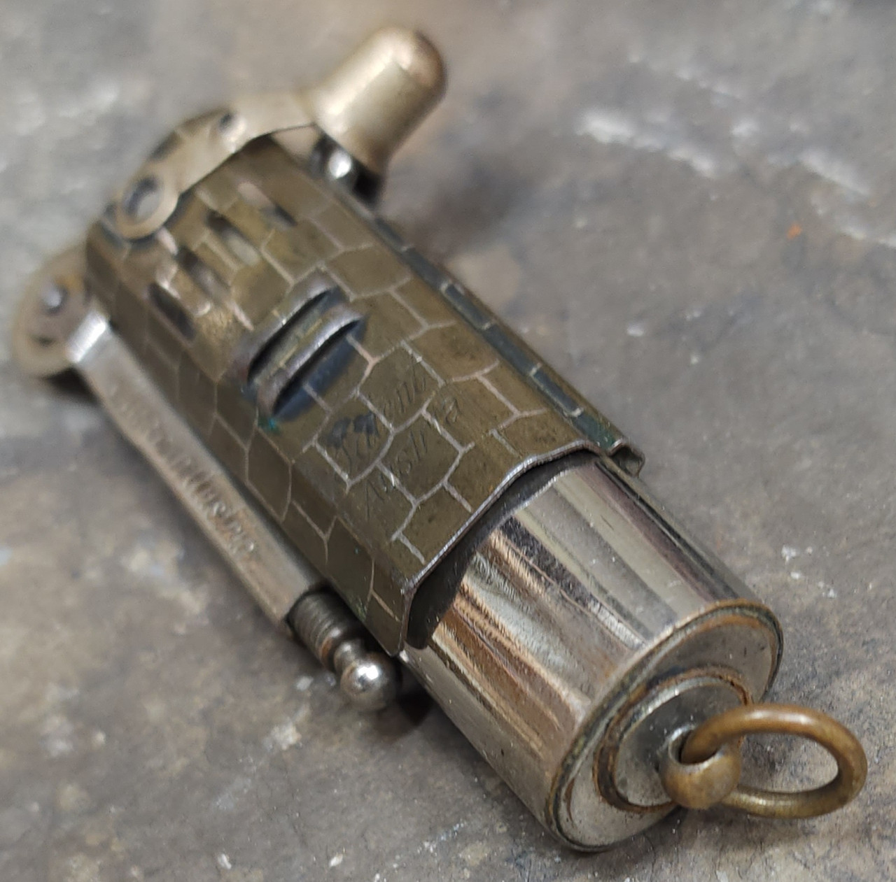 Antique WW1 IFA 4000 Streamline Storm Cigarette Lighter Austria 