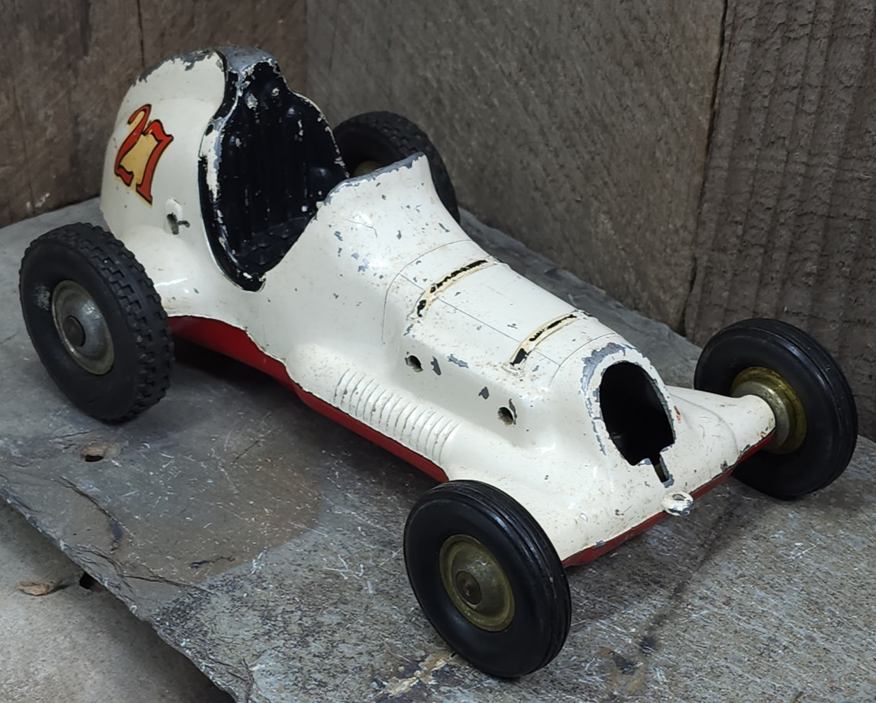 Vintage Roy Cox Thimble Drome Champion Tether Race Car Toy for Parts  Restoration - Before Times Shop