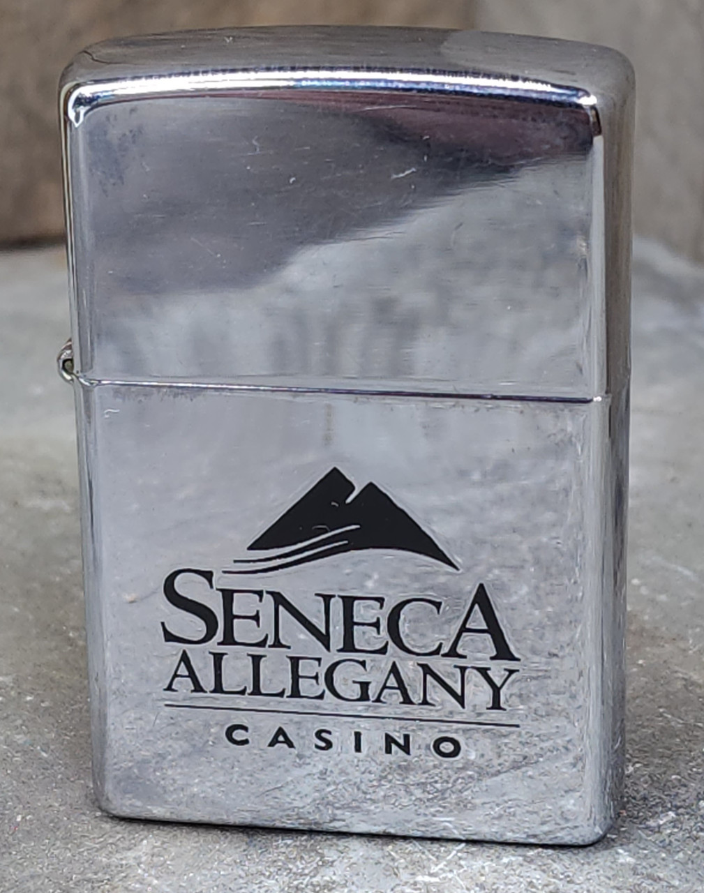 2005 Vintage Seneca Allegany Casino Advertising Zippo Cigarette