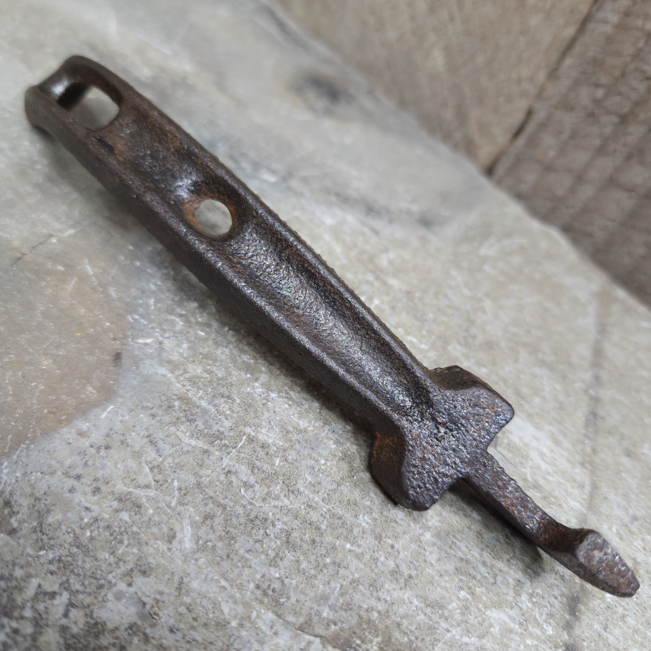 Patented Antique Cast Iron LID Lifter Coil Handle for Wood/Coal Stove  Universal